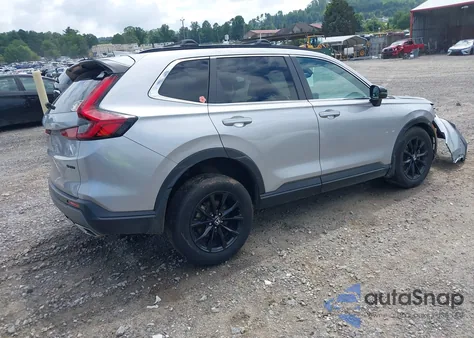 2023 Honda Cr-V Hybrid Sport из США, поврежденный, VIN 7FARS6H52PE031044